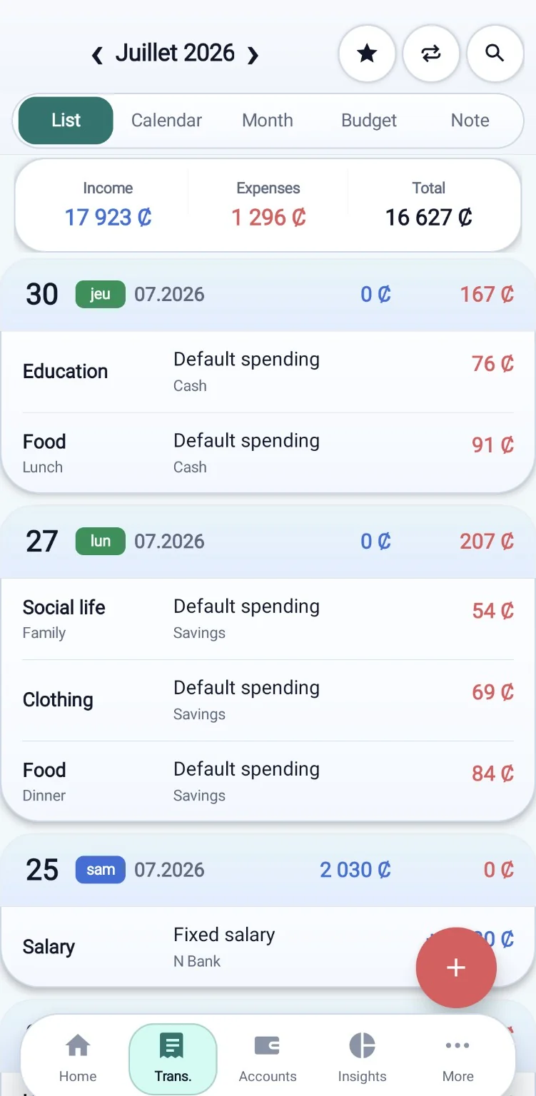 لقطة شاشة من Safe-to-Spend 4