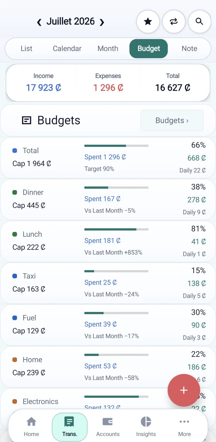 لقطة شاشة من Safe-to-Spend 5