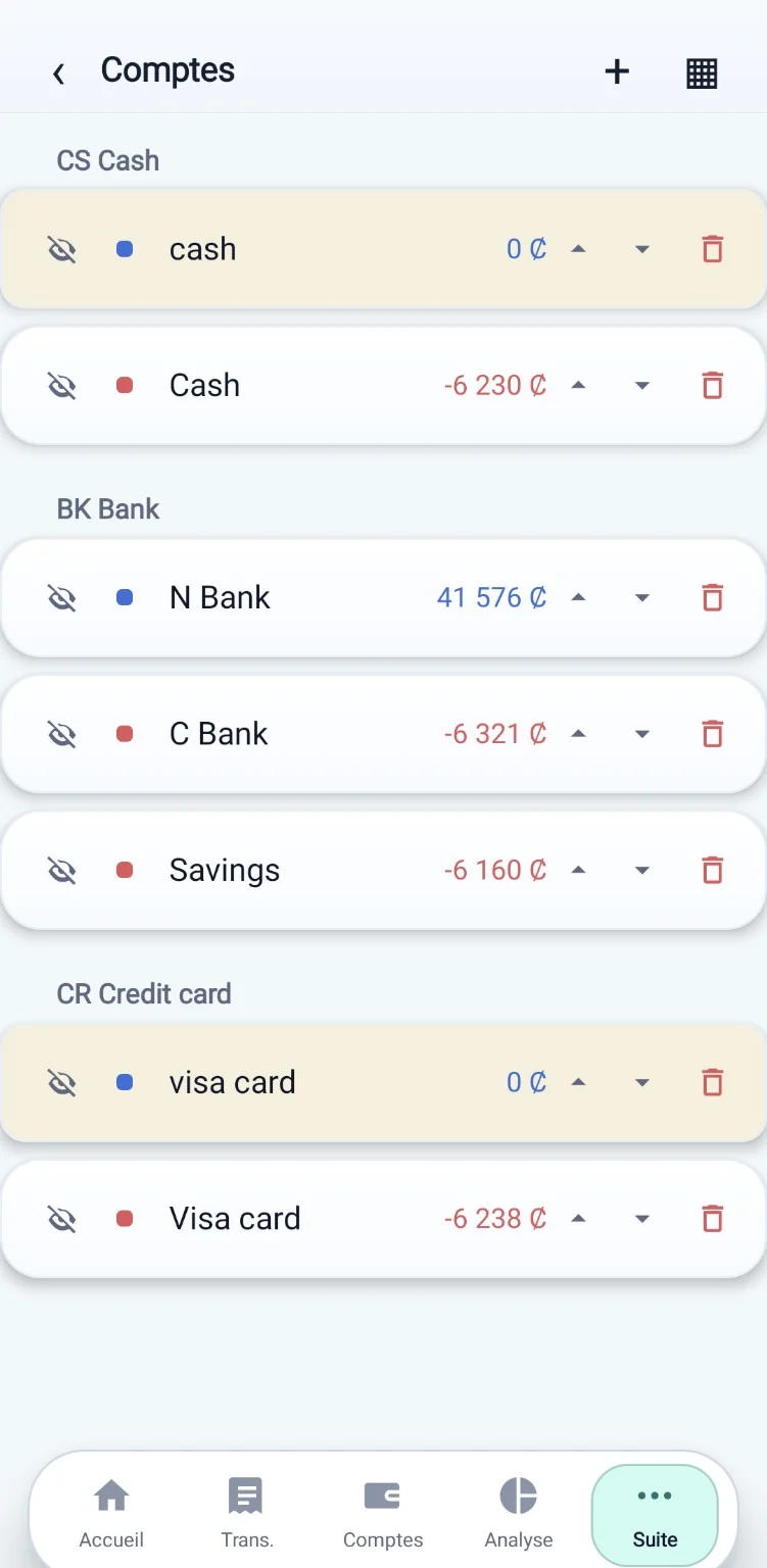 لقطة شاشة من Safe-to-Spend 6